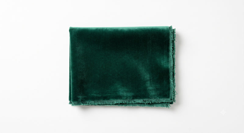 Emerald Velvet fabric swatch