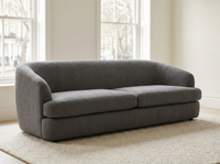 The Knightsbridge in Charcoal Boucle